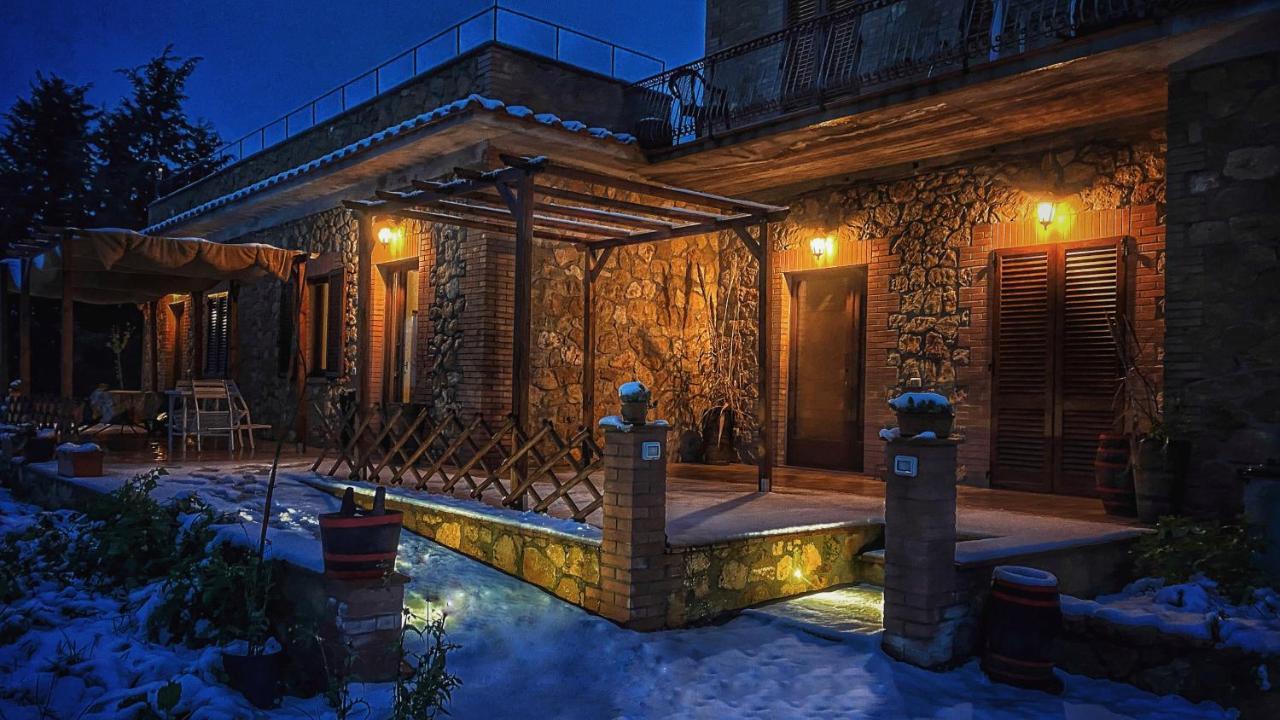 Vila Agriturismo Il Casato Mag Pienza Exteriér fotografie